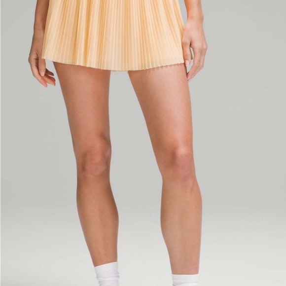 NWT Lululemon bra & skirt set Mesh skirt land Envital Bra Summer Glow - Picture 9 of 9